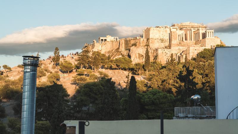 Acropolis Luxury Apartments Aten Exteriör bild